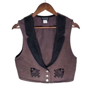 Vintage Roughrider Western Cotton Vest